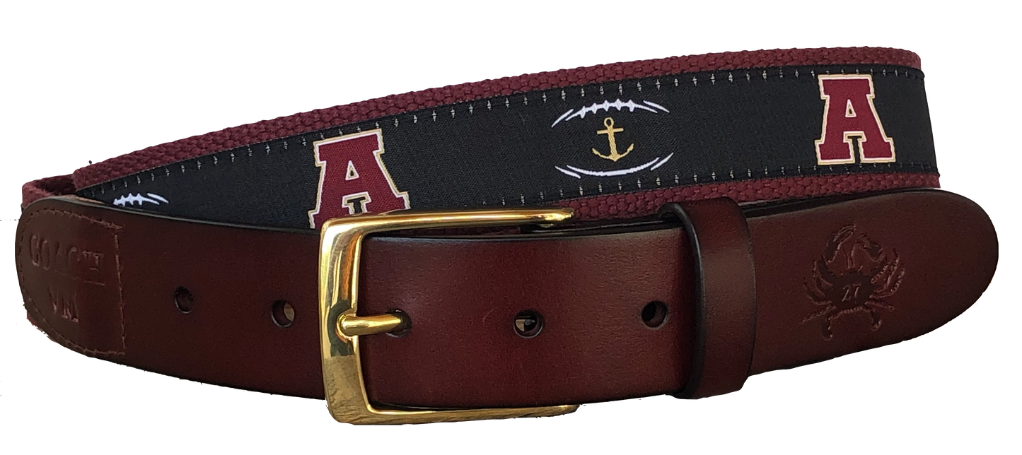Arlington Football 2025 Leather Style Belt