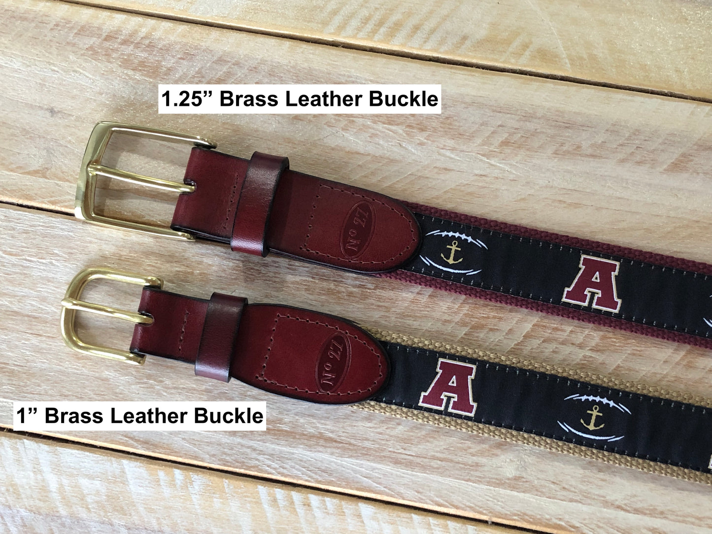 Arlington Football 2025 Leather Style Belt