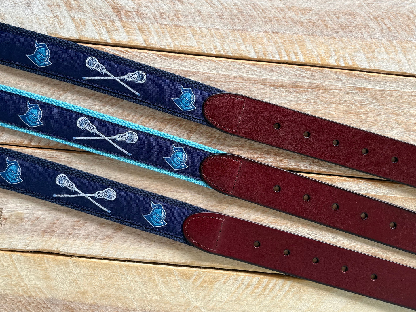 Knights Lacrosse LEATHER Belt