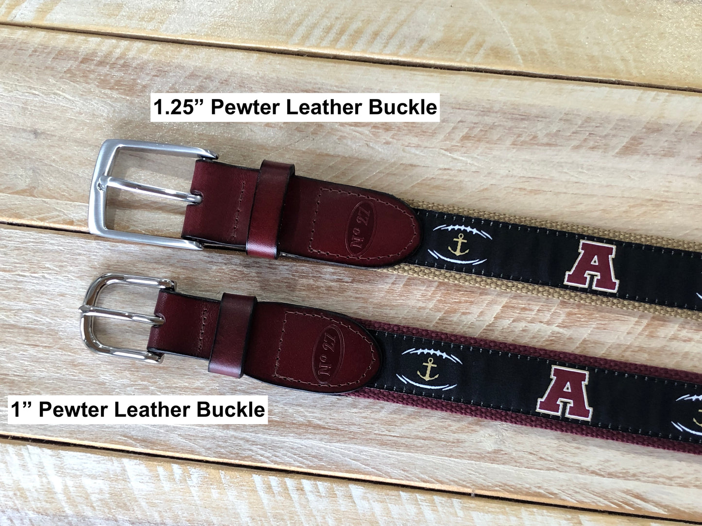 Arlington Football 2025 Leather Style Belt