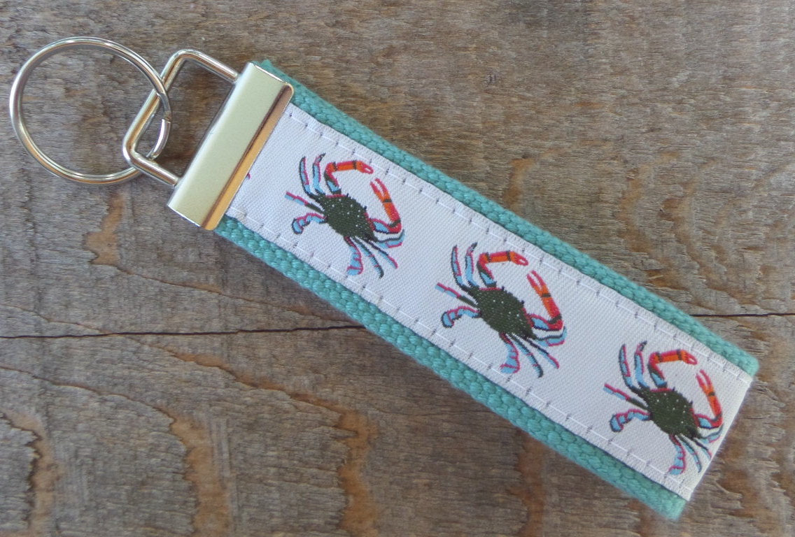 Blue Crab Key Chain