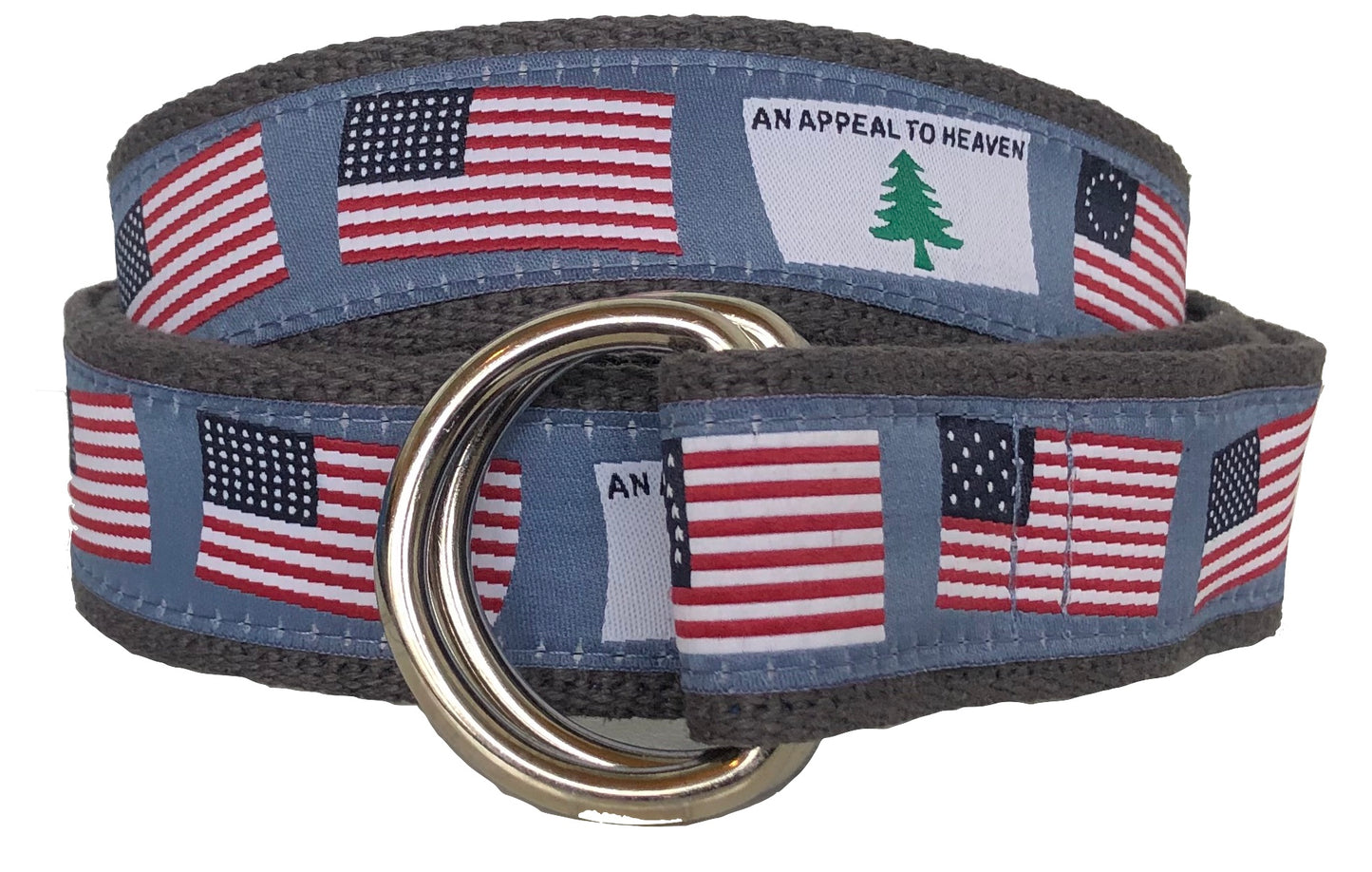 History of the American Flag Leather Belt
