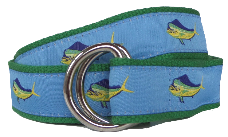 Mahi Mahi D-Ring Belt