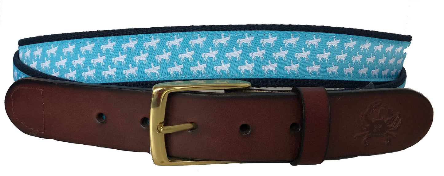 Equestrian Horse D-ring Belt