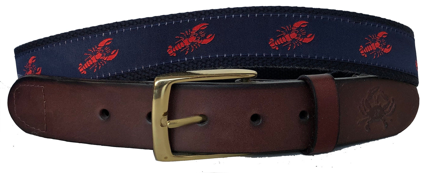 Red Lobster Leather Belt