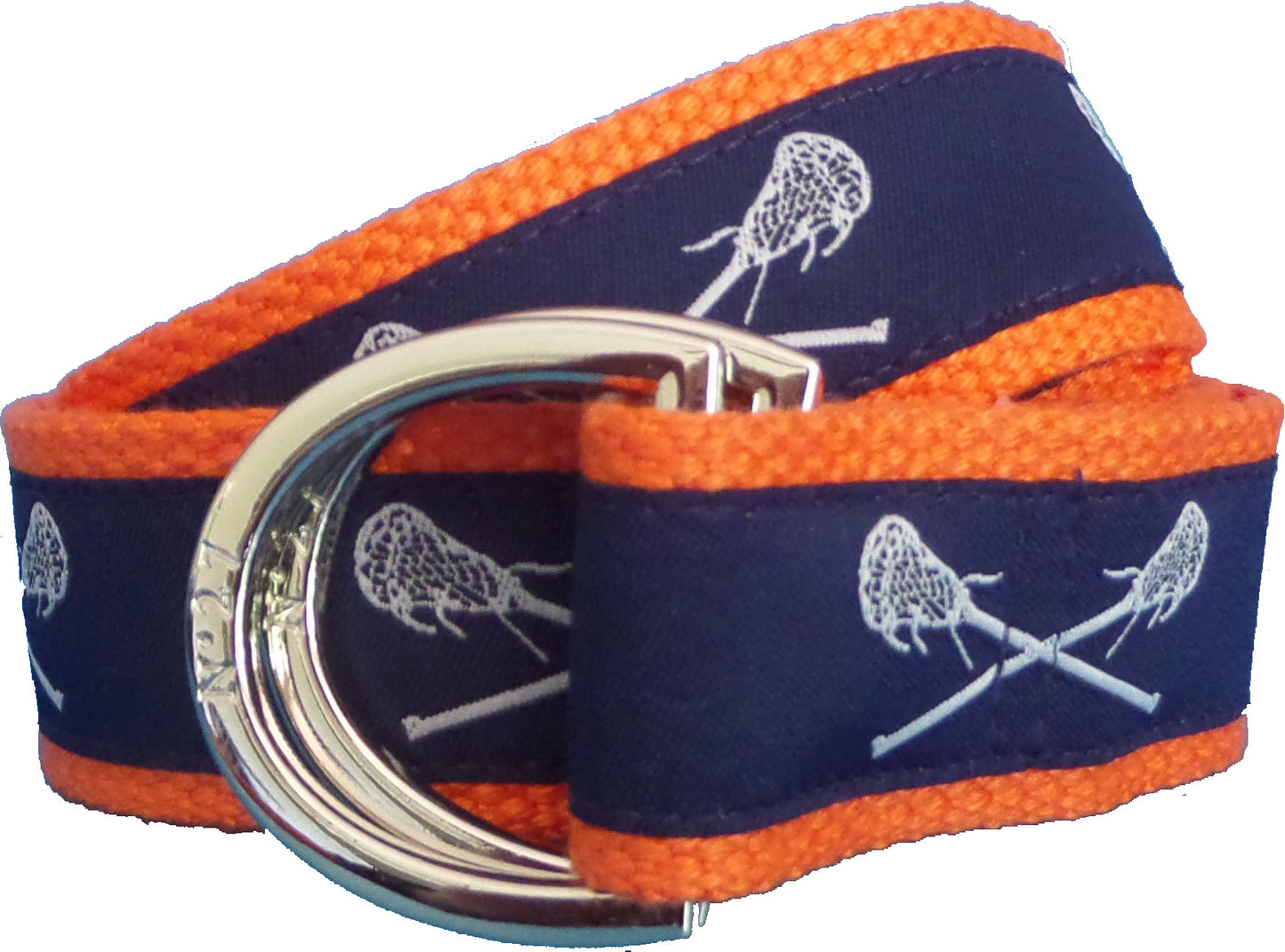 Navy Lacrosse D-Ring Belt