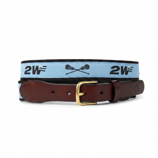 2 WAY WORLD SERIES Lacrosse Leather Belt