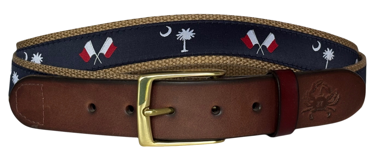 Hilton Head Nautical Flags and South Carolina State Flag Belt