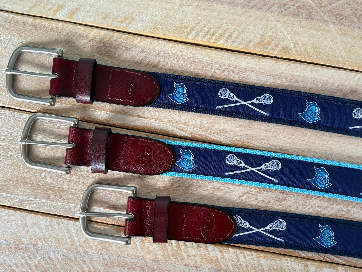 Knights Lacrosse LEATHER Belt