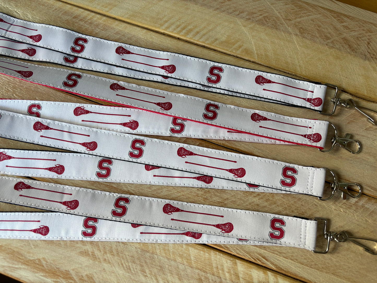 Somers Lacrosse Ribbon Lanyards