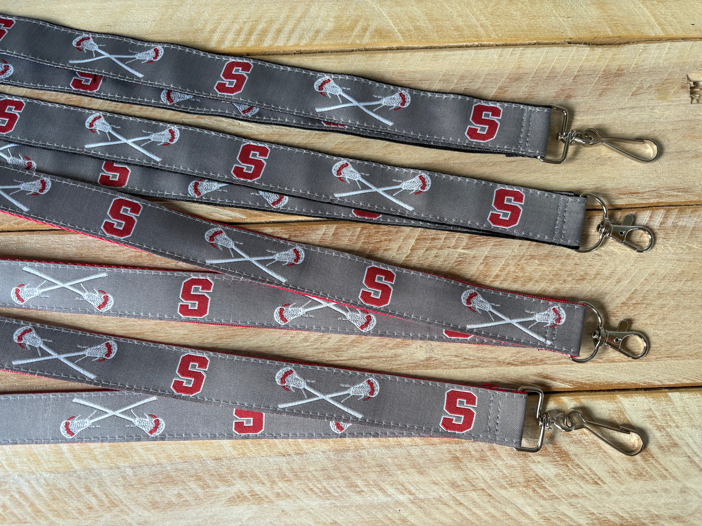 Somers Lacrosse Ribbon Lanyards