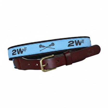 2 WAY WORLD SERIES Lacrosse Leather Belt