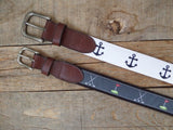 Lobster Buoy Classic Fishing Leather Belt