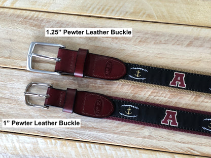 Arlington Football 2025 Leather Style Belt