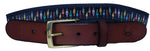 Lobster Buoy Classic Fishing Leather Belt