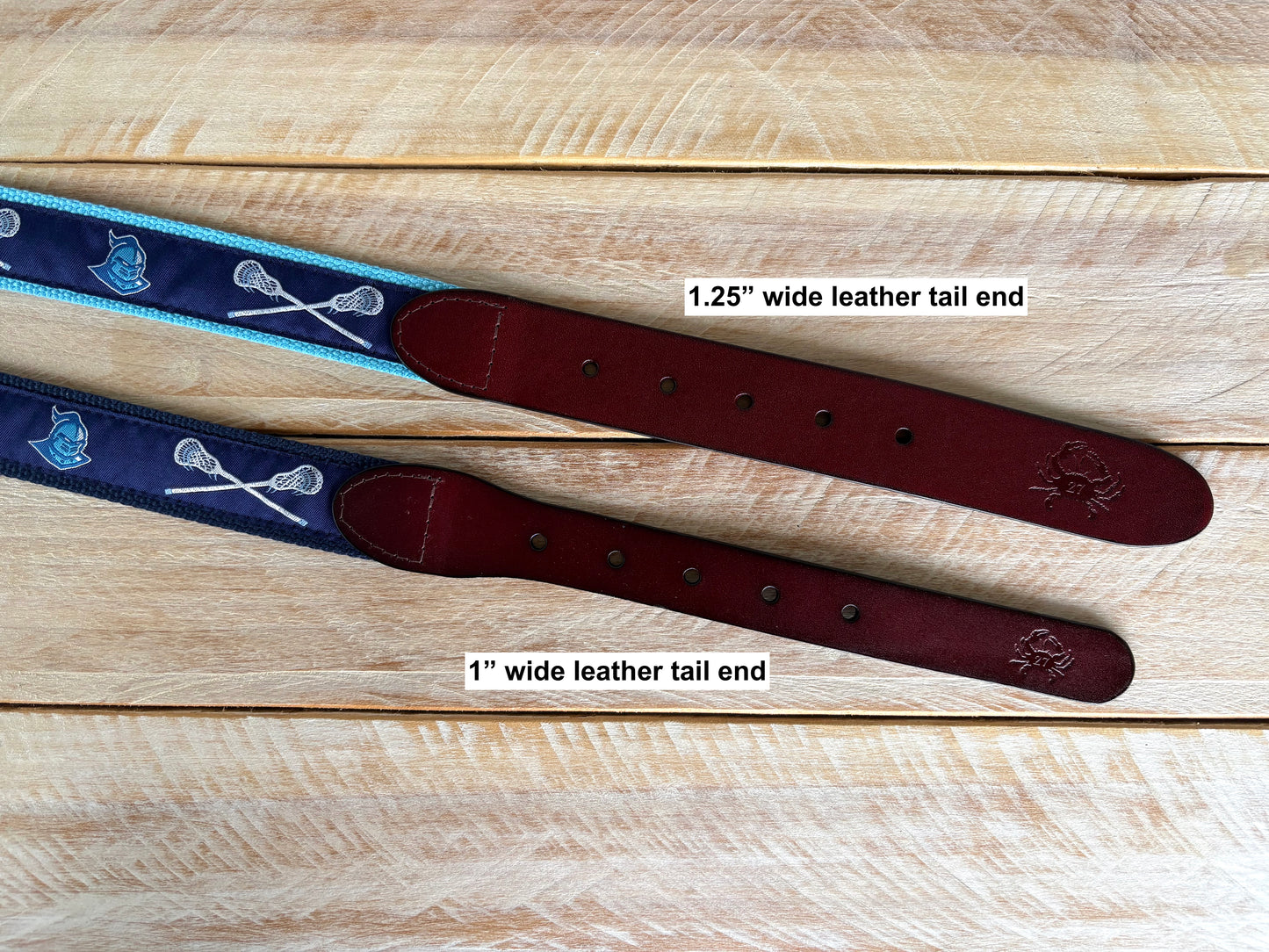 Knights Lacrosse LEATHER Belt
