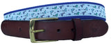 Dolphin School Leather Belt