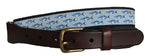 Bluefish Leather Belt with Color Options