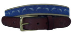 Dolphin Leather Belt