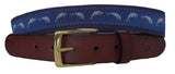Dolphin Leather Belt