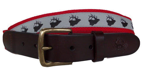 Elk Leather Belt