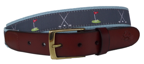 Golf Leather Belt