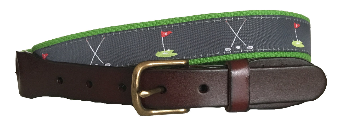 Golf Leather Belt