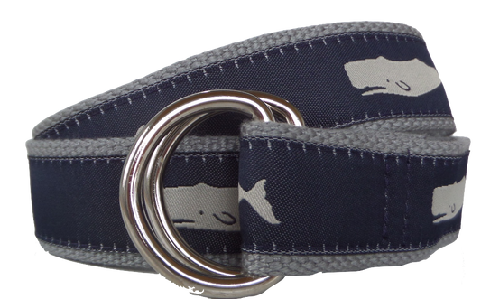 Gray Whale D-Ring Belt