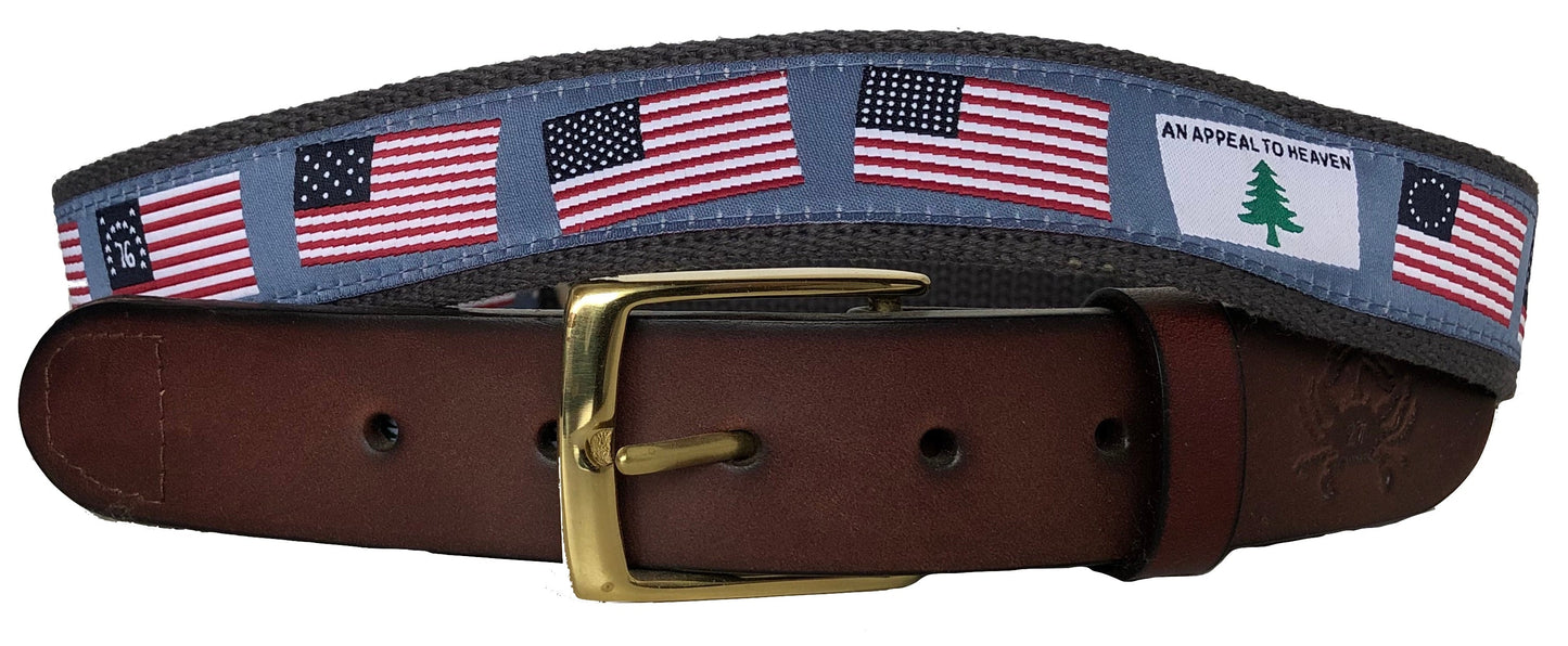 History of the American Flag Ribbon Belt