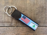 History of the American Flag Key Chain