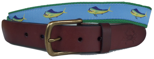 Mahi Mahi Leather Belt