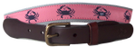 No27 Signature Crab Leather Belt