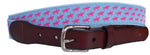 Pink Horse Equestrian Leather Belt