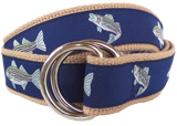 Striped Bass D-Ring Belt