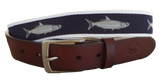 Tarpon Fish Leather Belt