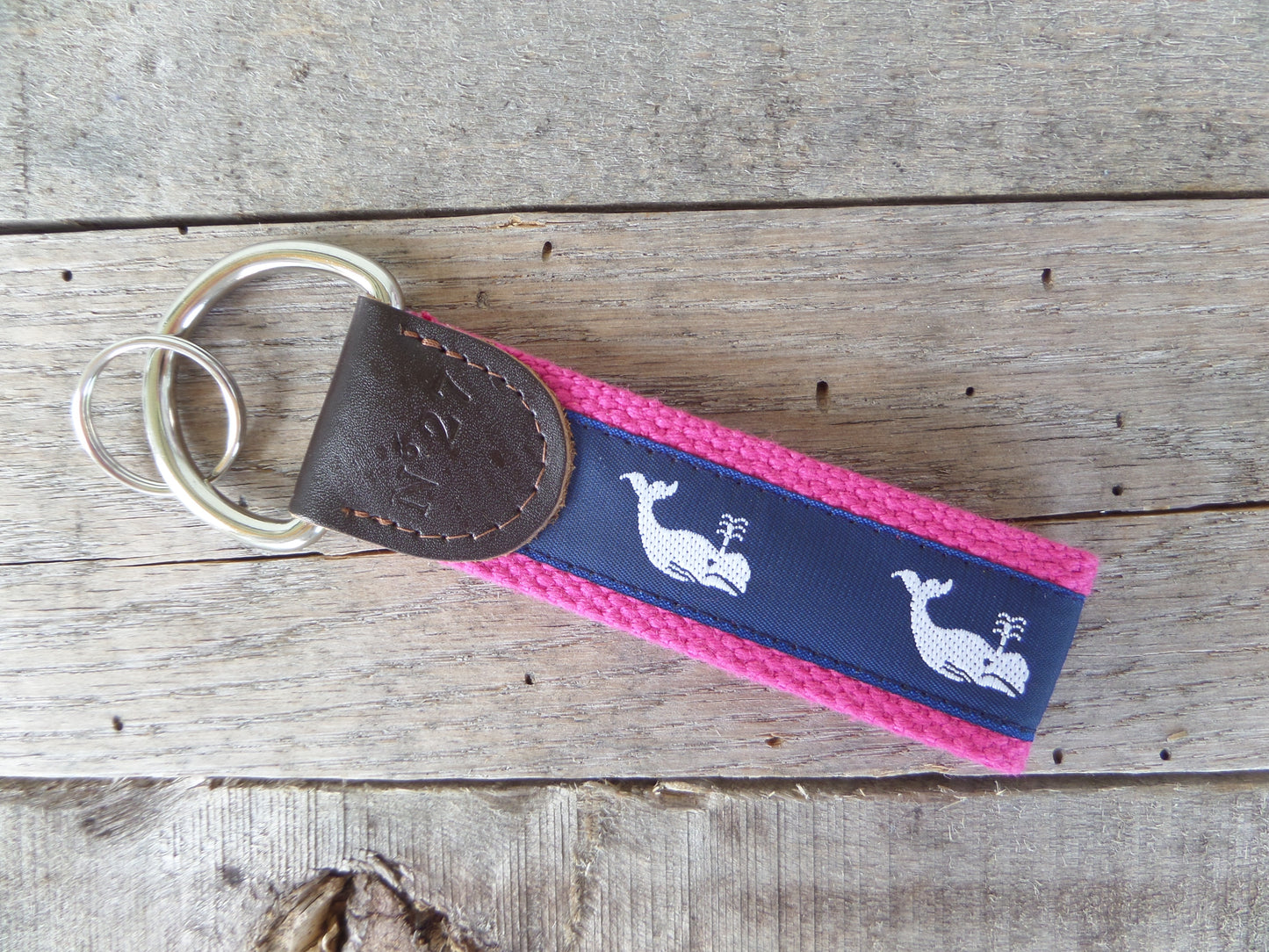 White Whale Key Chain