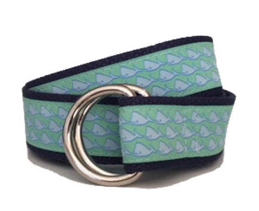 Blue Whale D-Ring Belt