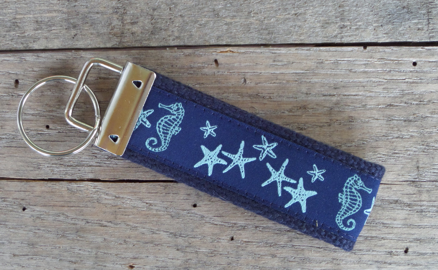 Sea horse and Starfish Key Chain